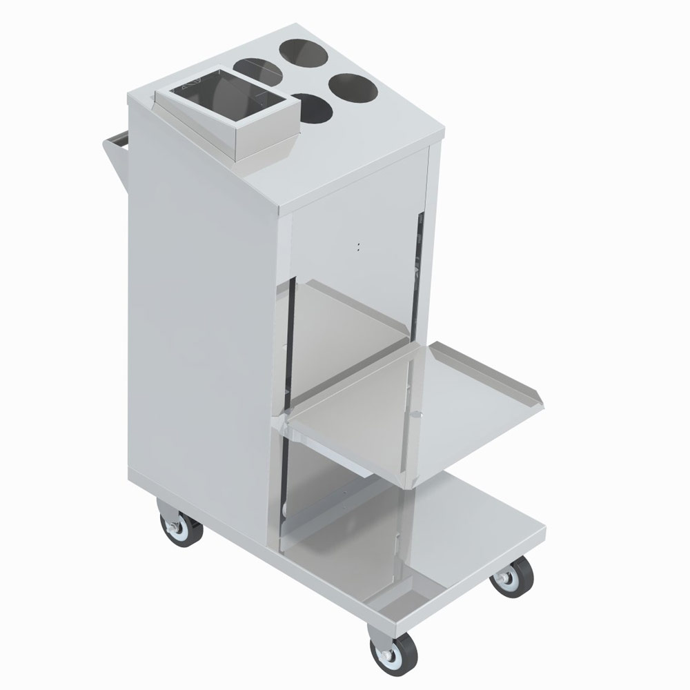 Tray, Silverware & Napkin Dispensers