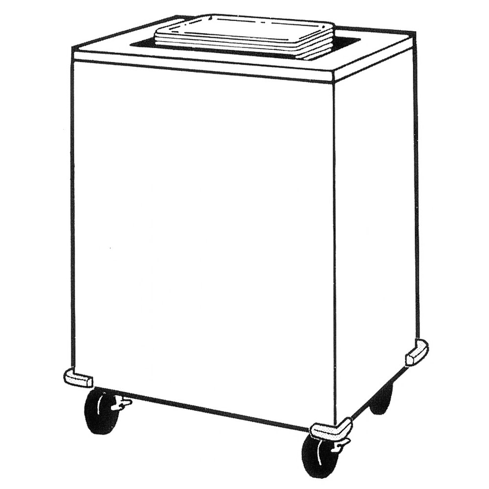 Enclosed Tray Dispenser