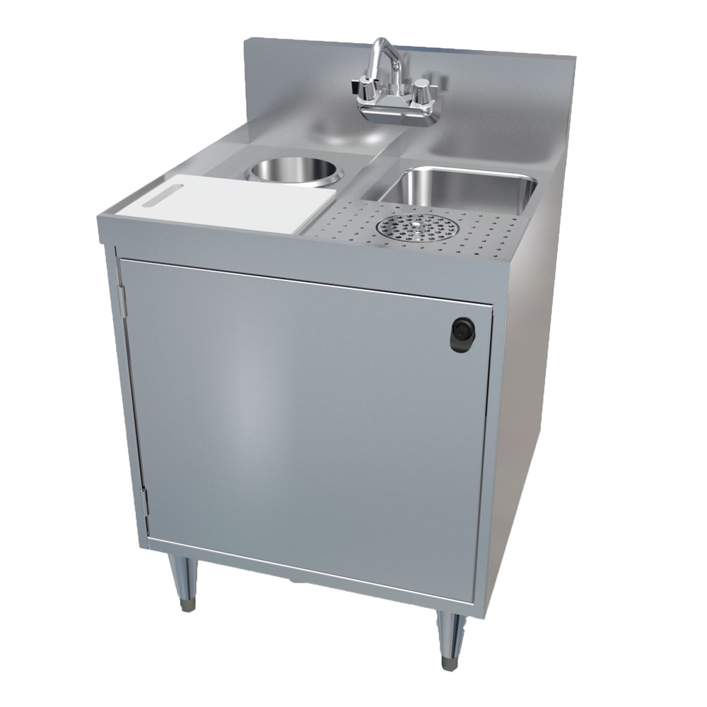 Mixing Station with Cabinet