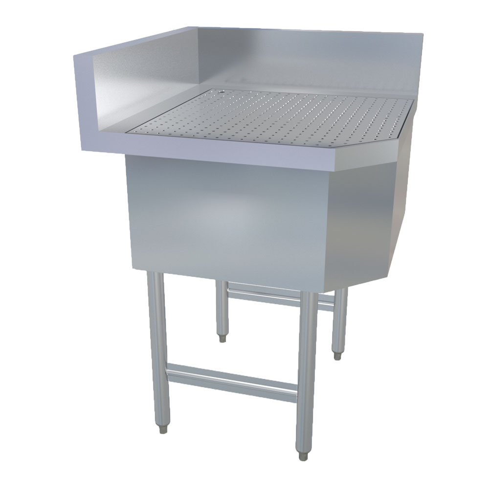 Corner Unit with Perforated Fan