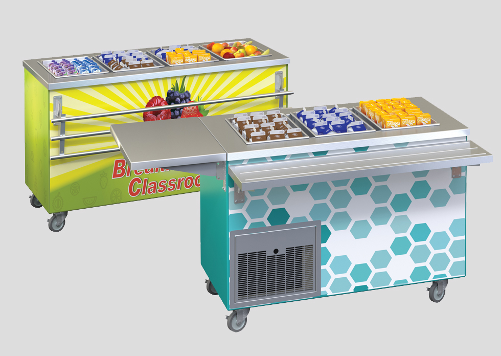 Mobile Breakfast Carts